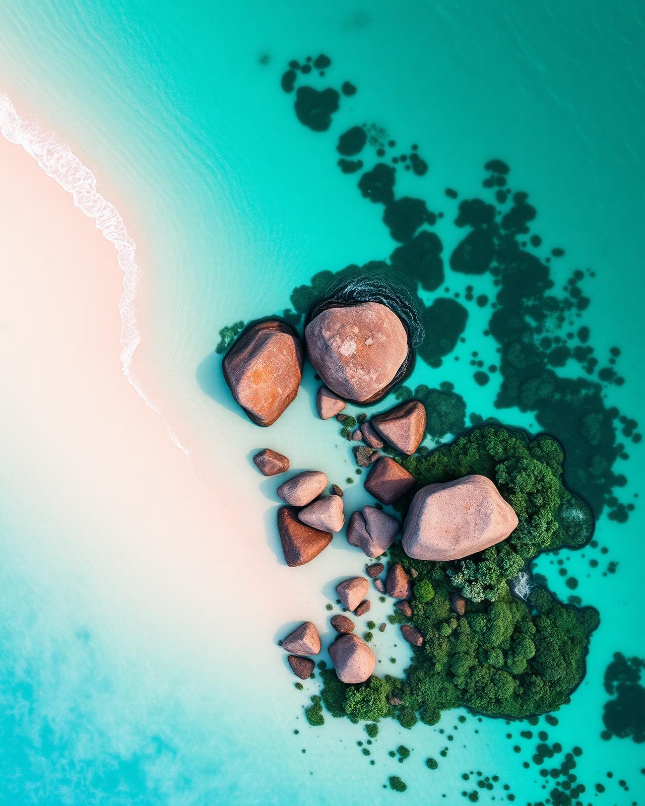 Seychelles turquoise waters